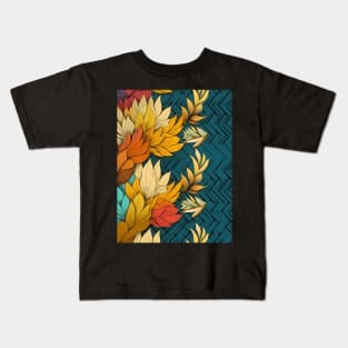 Autumnal Leaves Kids T-Shirt